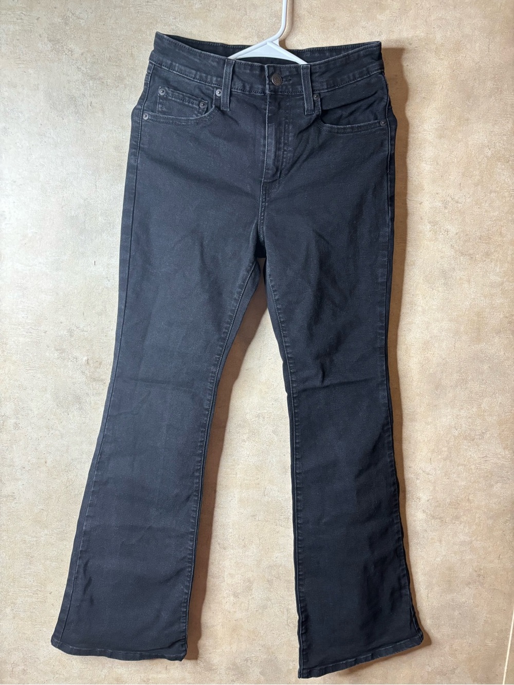 Levi's Black Flared Women's Jeans